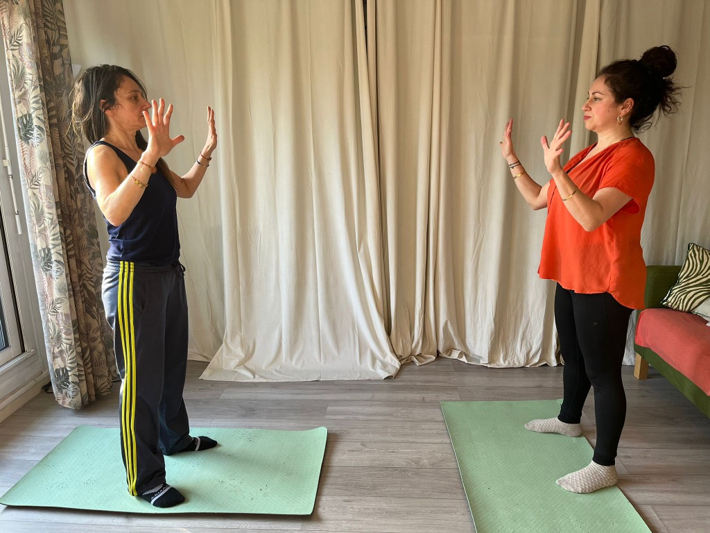 photo seance Emilie Sophro Thérapie