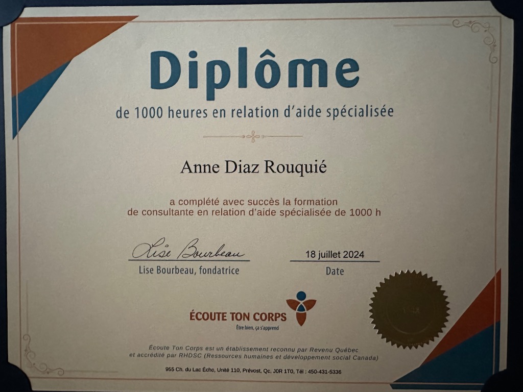 photo diplome Anne Rouquié 