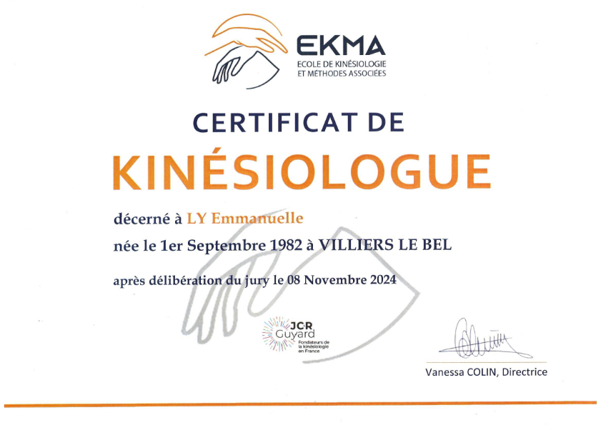 photo diplome Emmanuelle LY COLPIN