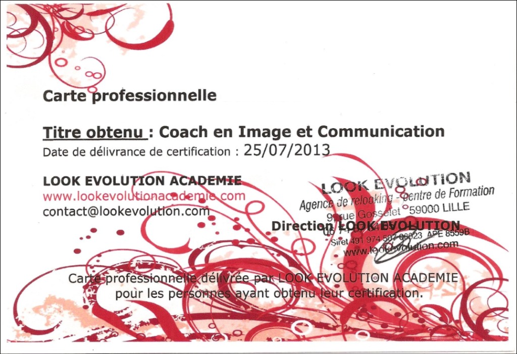 photo diplome Valérie Fievet