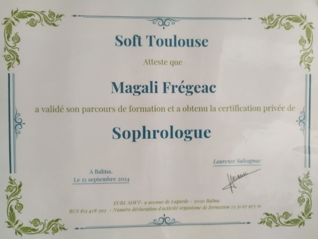 photo diplome Magali fregeac