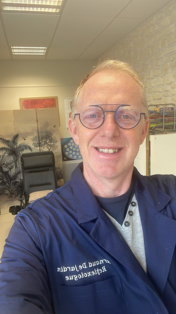 photo portrait Arnaud Dejardin Réflexologue 