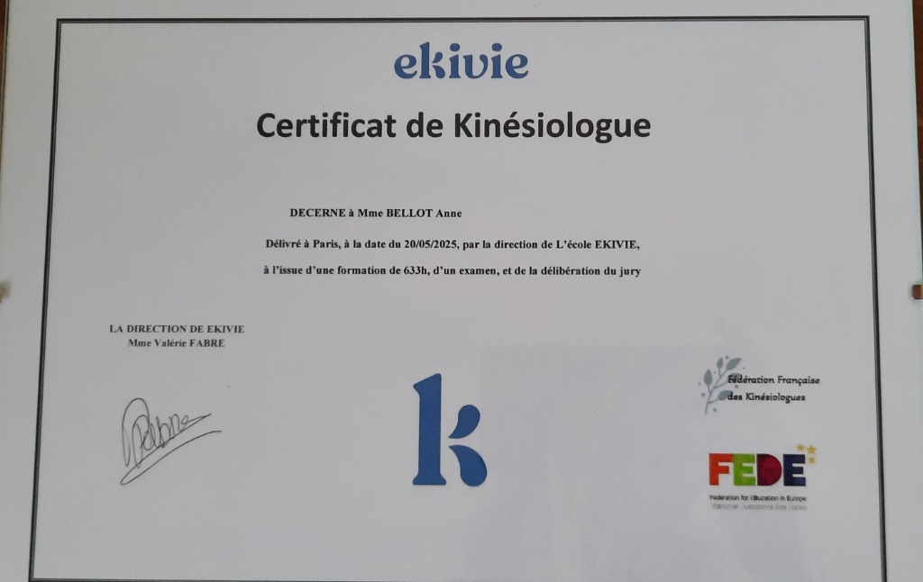 photo diplome Anne Bellot Beaumesnil