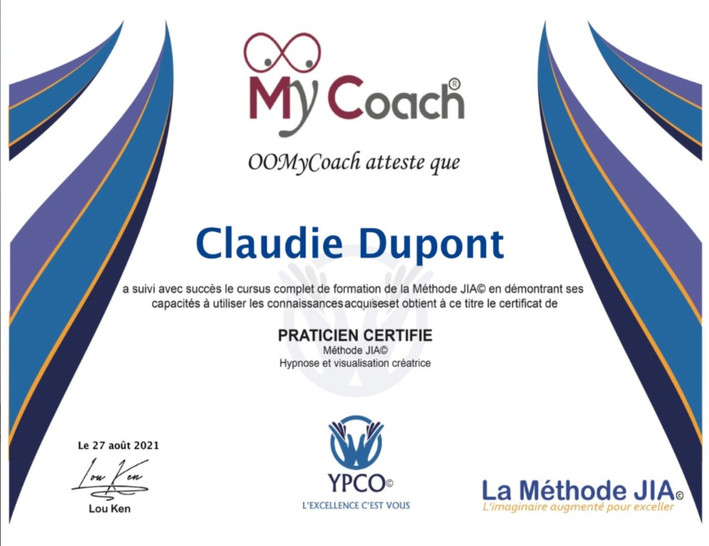 photo diplome Claudie Dupont