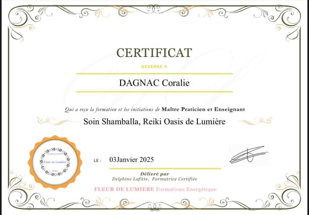 photo diplome Dagnac Coralie 