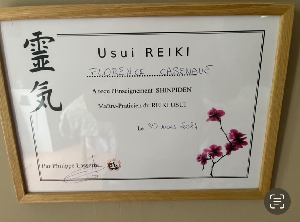 photo diplome Serenity energie