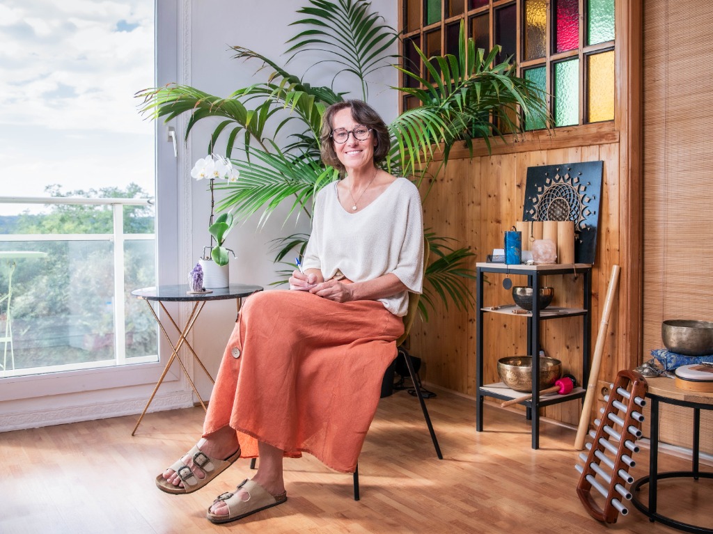 photo seance Christine Darragon - Ô Cœur de Soi