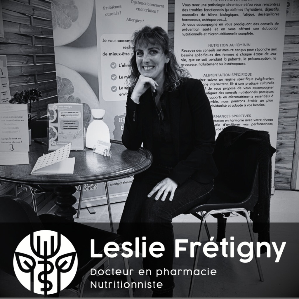 photo portrait Leslie FRÉTIGNY - Docteur en Pharmacie