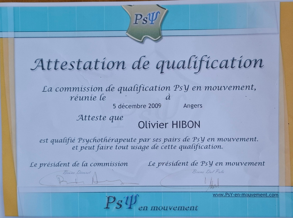 photo activite Olivier HIBON