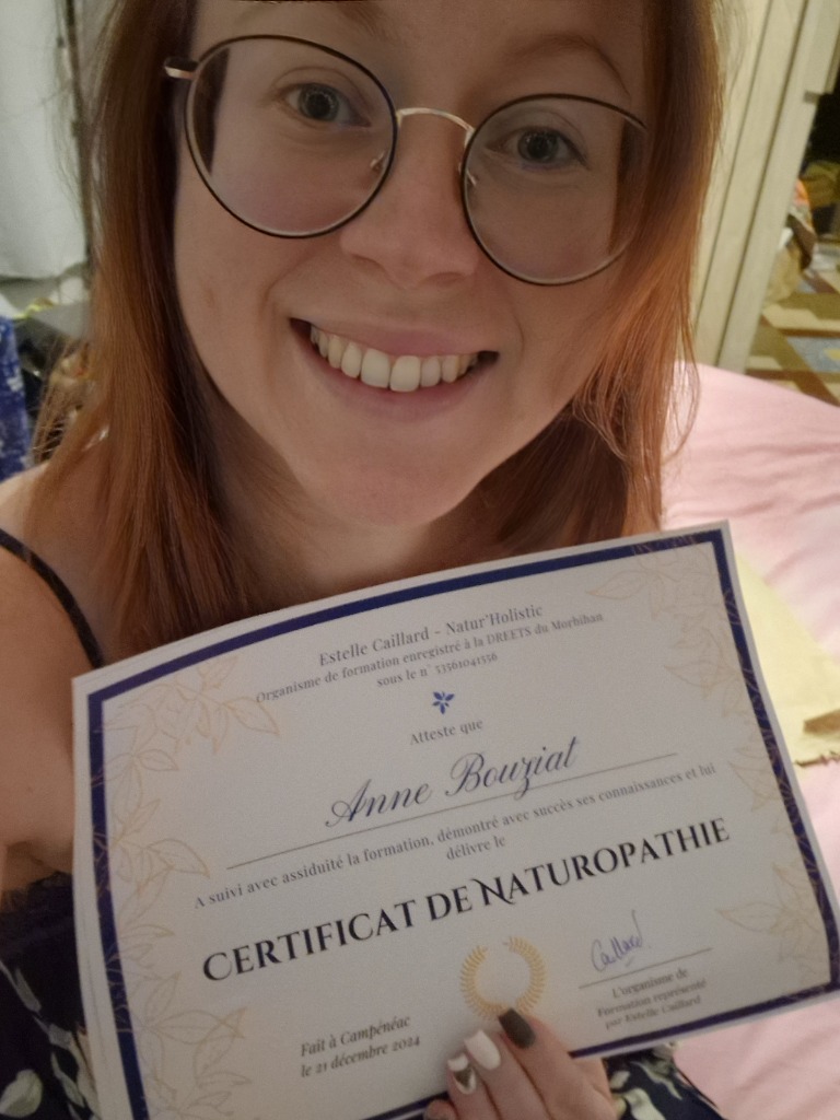 photo diplome Anne Bouziat