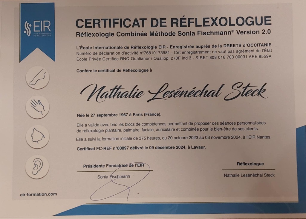 photo diplome Moment de Douce-heure