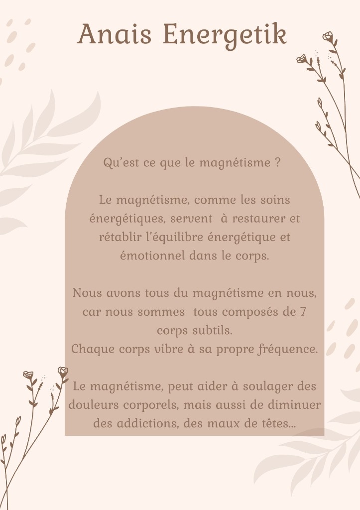 photo seance Anais Energetik