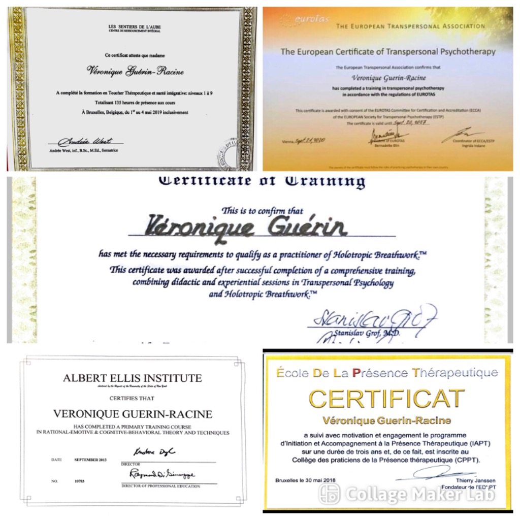 photo diplome Véronique GUÉRIN-RACINE