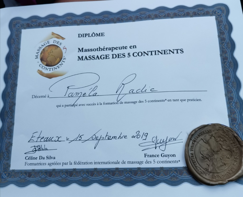 photo diplome Pamela Radic