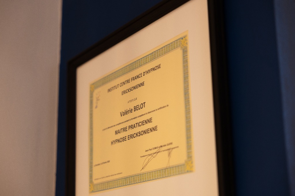 photo diplome Valérie Belot