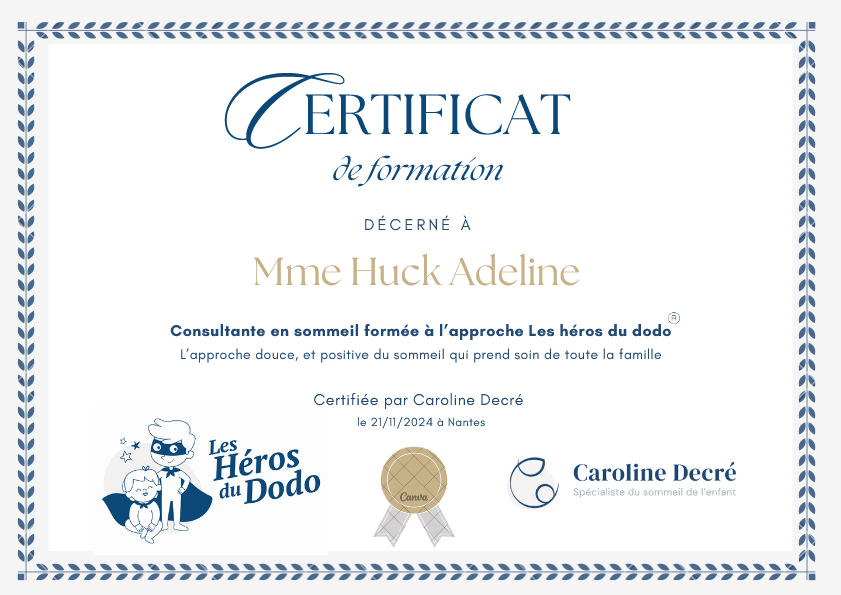 photo diplome Adeline HUCK
