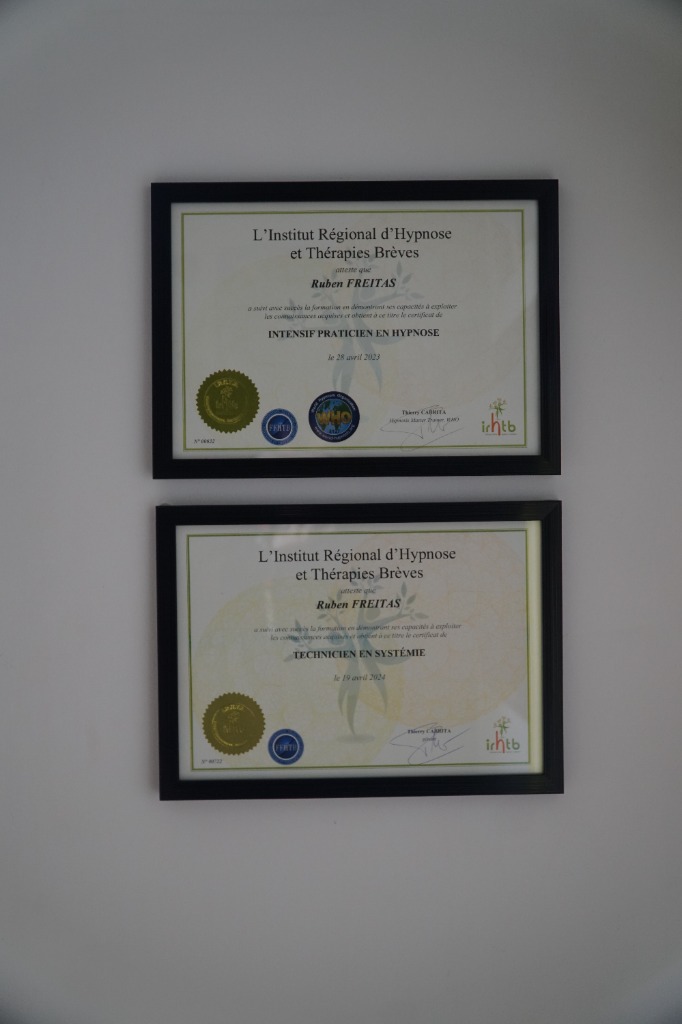 photo diplome Ruben Freitas