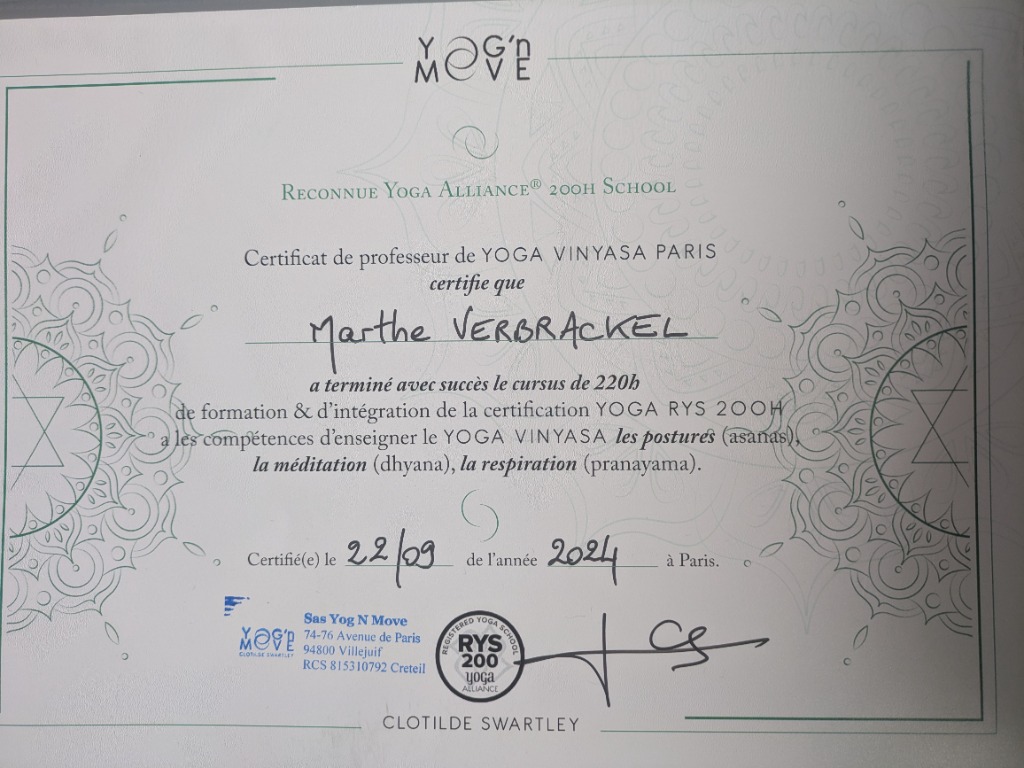 photo diplome Yogimarthy