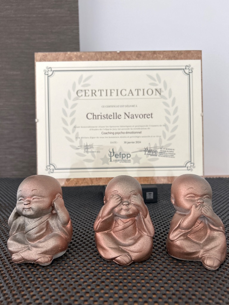 photo diplome OZ  "Objectif Zen"  Christelle NAVORET