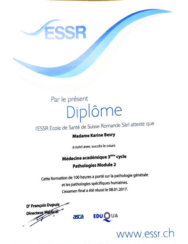 photo diplome Karine Besry