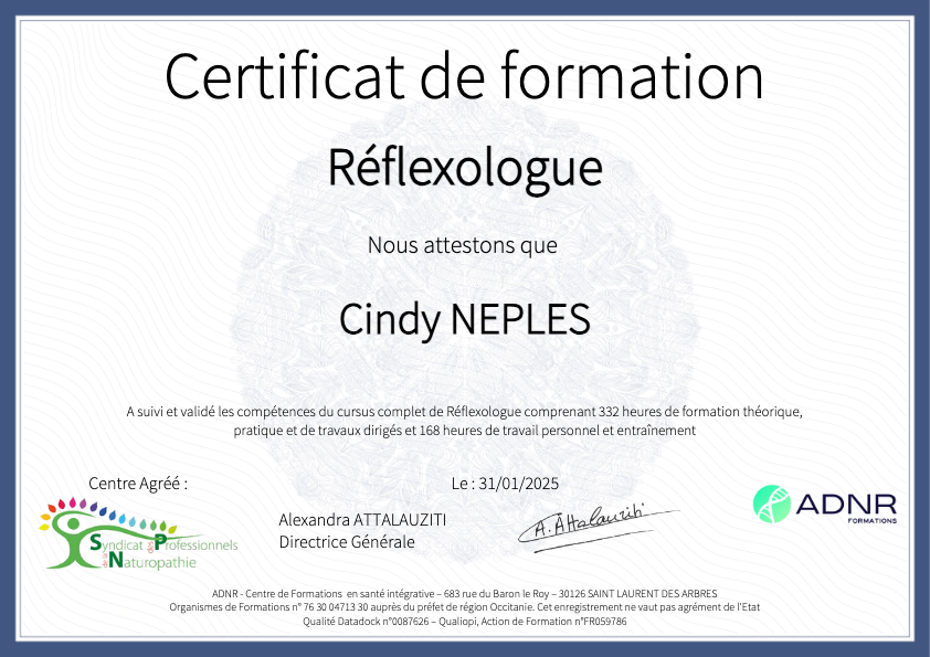 photo diplome Neples Cindy 