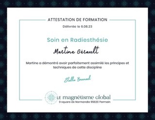 photo diplome Martine Gérault