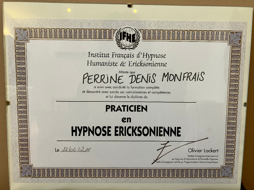 photo diplome Perrine Denis-Monfrais