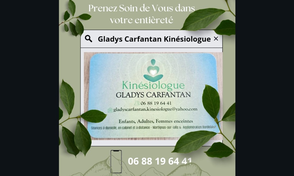 photo diplome Gladys Carfantan