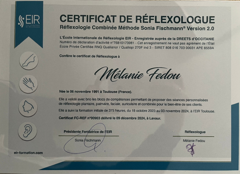 photo diplome LeFil2Mel - Mélanie FEDOU