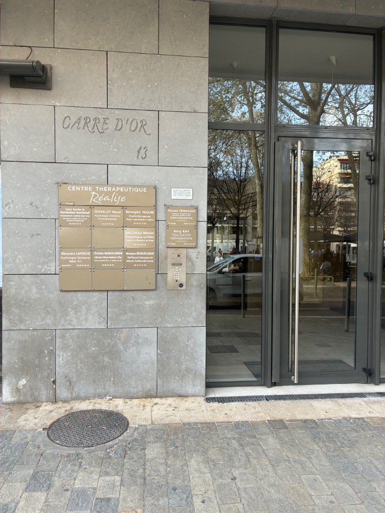 photo cabinet Marion BACCHELLI - Kinesiology by M