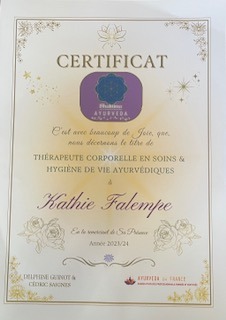 photo diplome Falempe Kathie