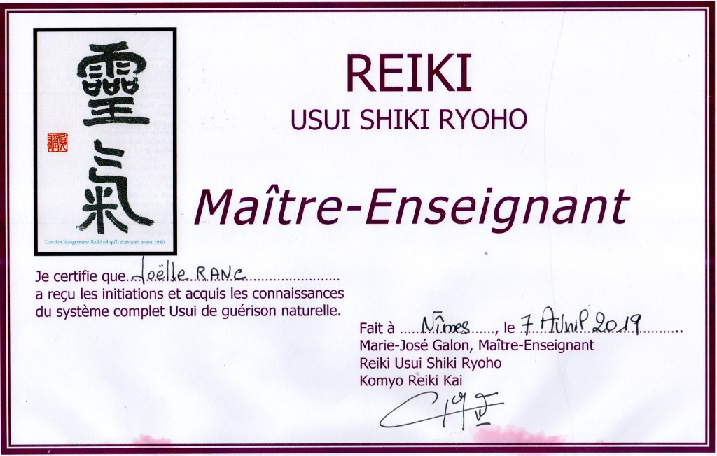 photo diplome Joëlle Ranc