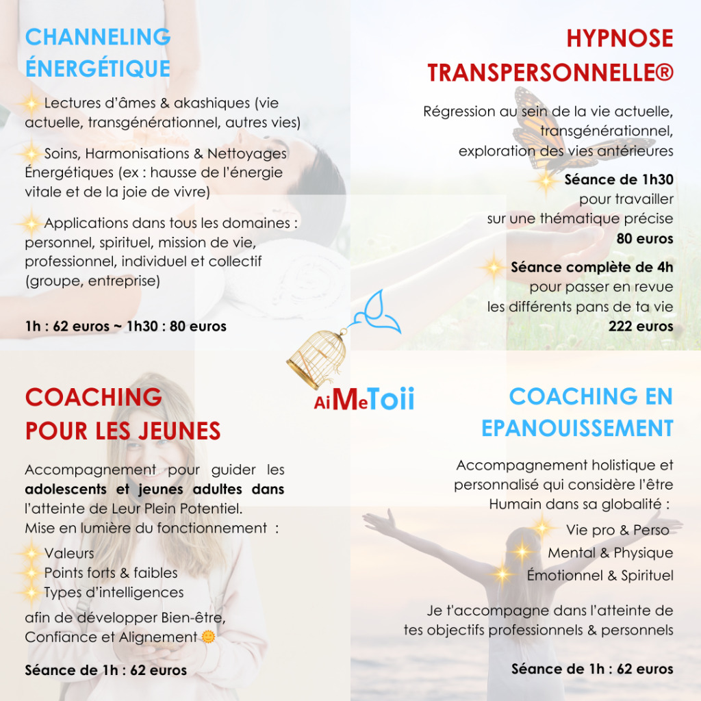 photo activite AiMeToii : Hypnose, Énergétique & Coaching