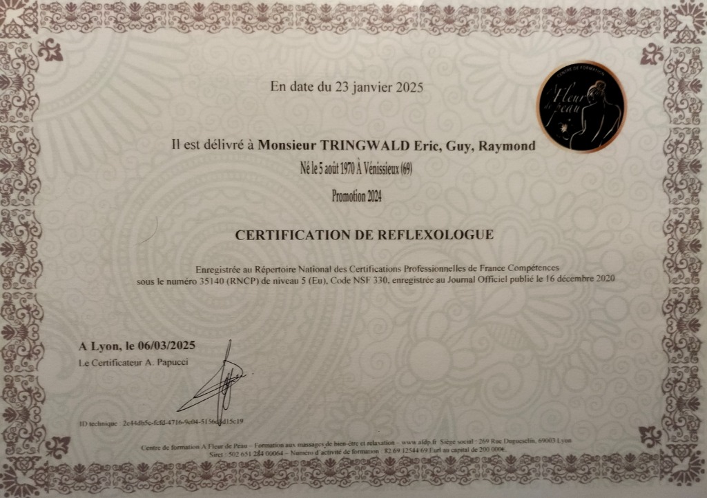 photo diplome TRINGWALD