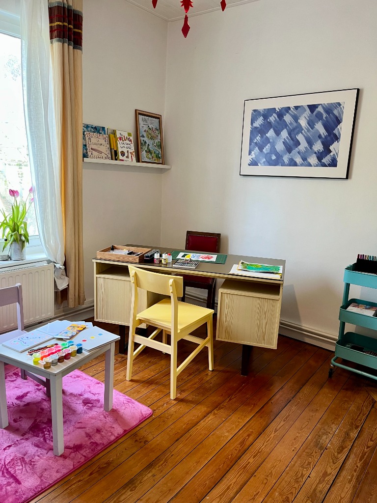 photo cabinet Magali Strassel, art-thérapeute