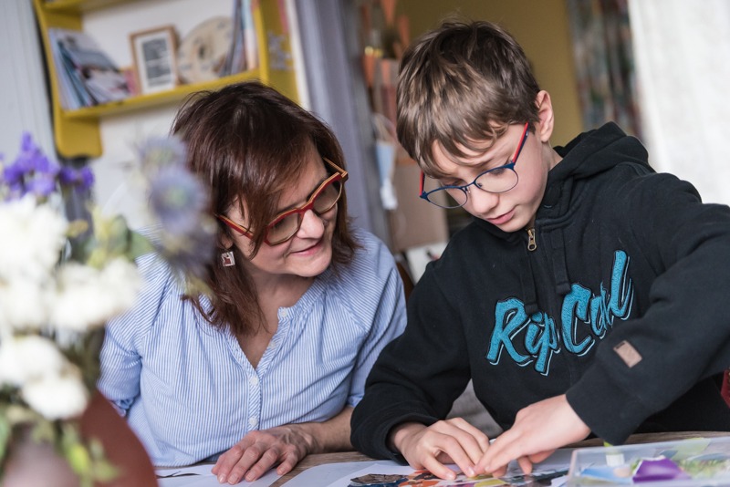 photo seance Magali Strassel, art-thérapeute