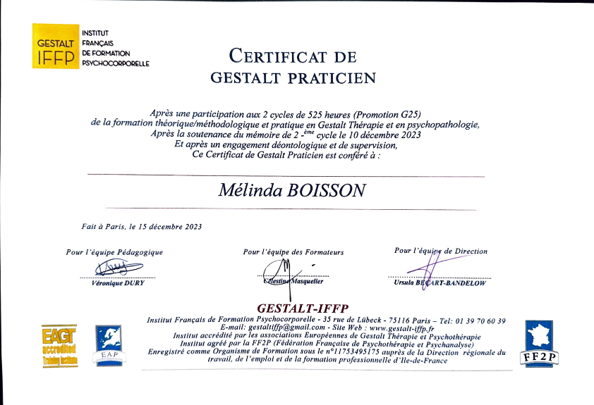 photo diplome Les Yeux Fertiles