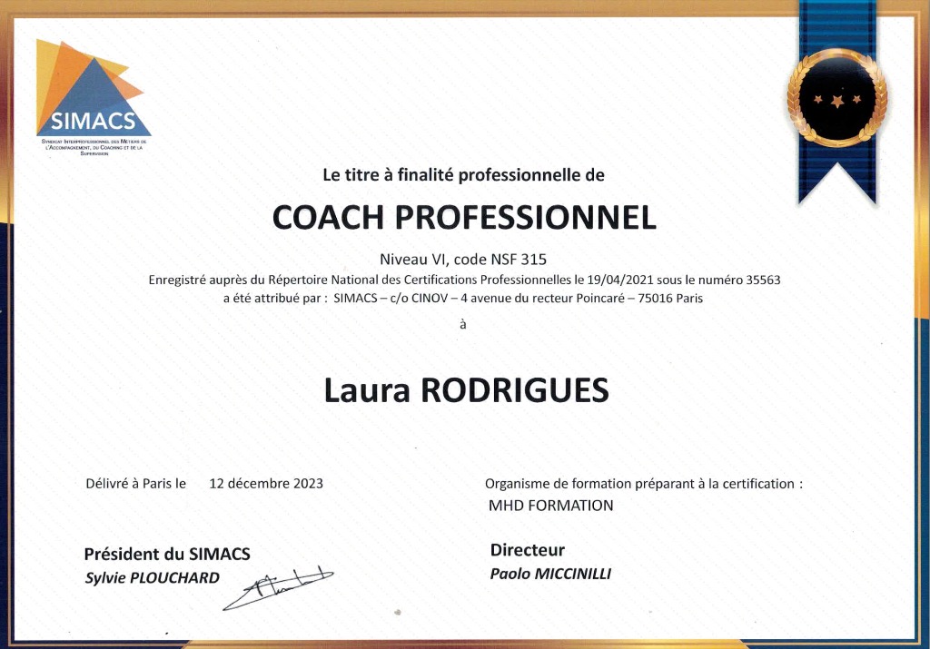 photo diplome Laura Rodrigues