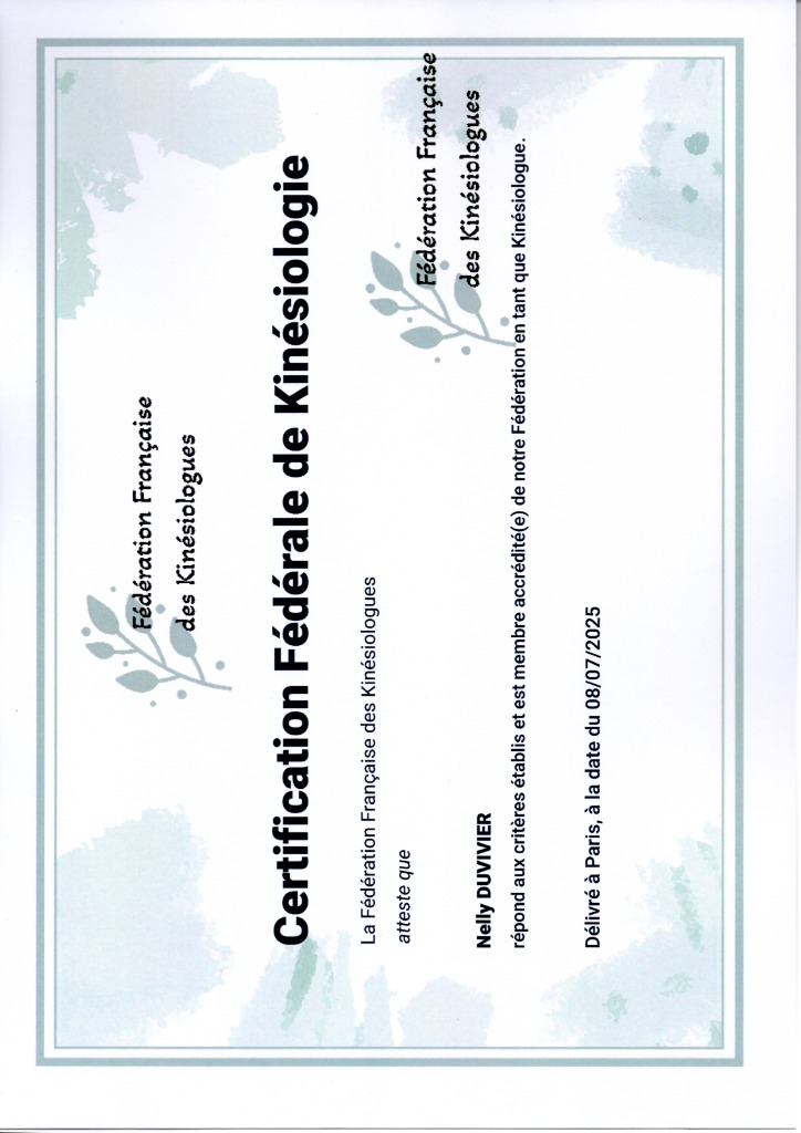 photo activite Nelly Duvivier