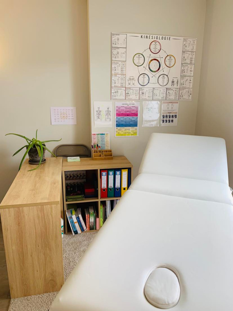 photo seance Ophélie VANBENEDEN - Kinésiologue