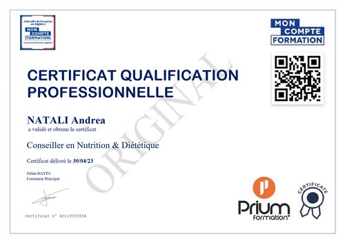 photo diplome Andréa ROCA