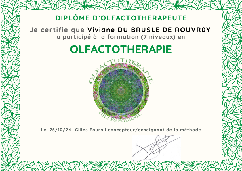 photo diplome Viviane du Brusle