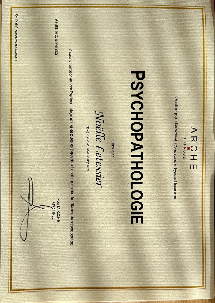 photo diplome LETESSIER