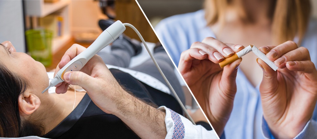 photo portrait Laser stop dépendance 