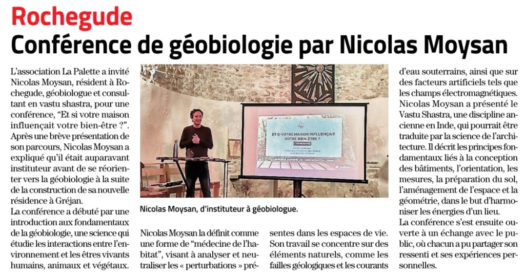 photo activite Nicolas Moysan (Geobionico)