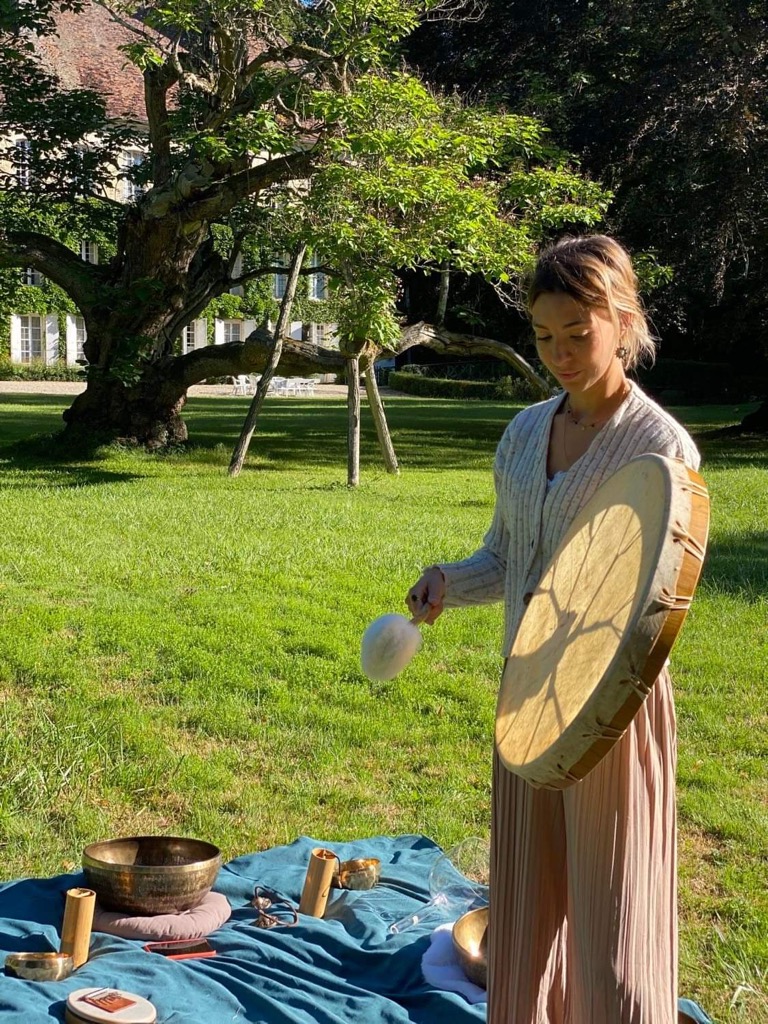 photo portrait Céline Magnier - Sonothérapie