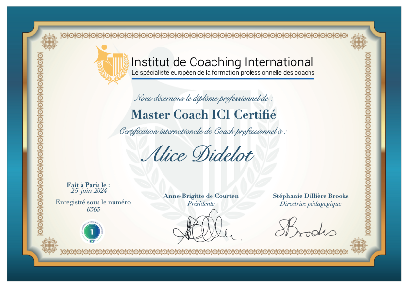 photo diplome Alice Didelot 