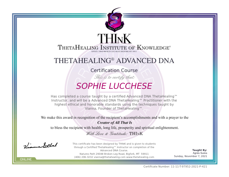 photo diplome Sophie lucchese