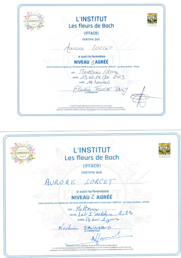 photo diplome Lorcet Aurore