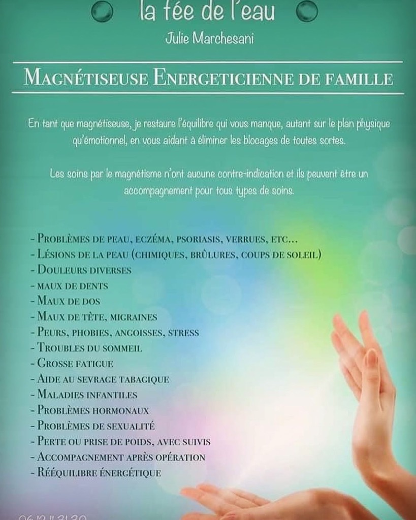 photo activite La fée de l’eau guerisseuse